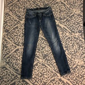 Express Rerock Skinny Jeans